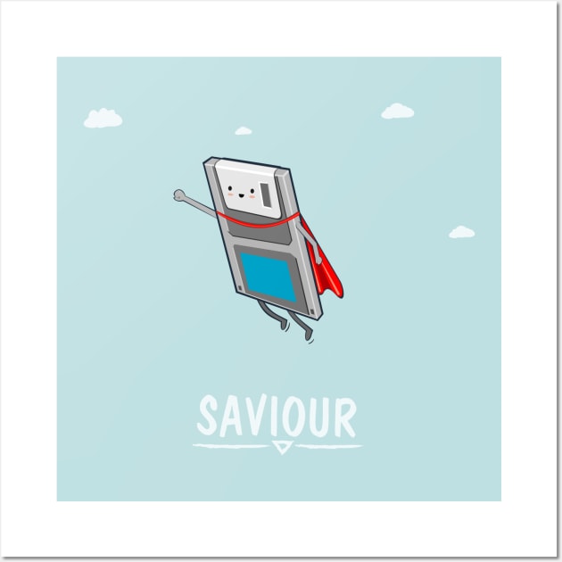 Saviour Wall Art by downsign